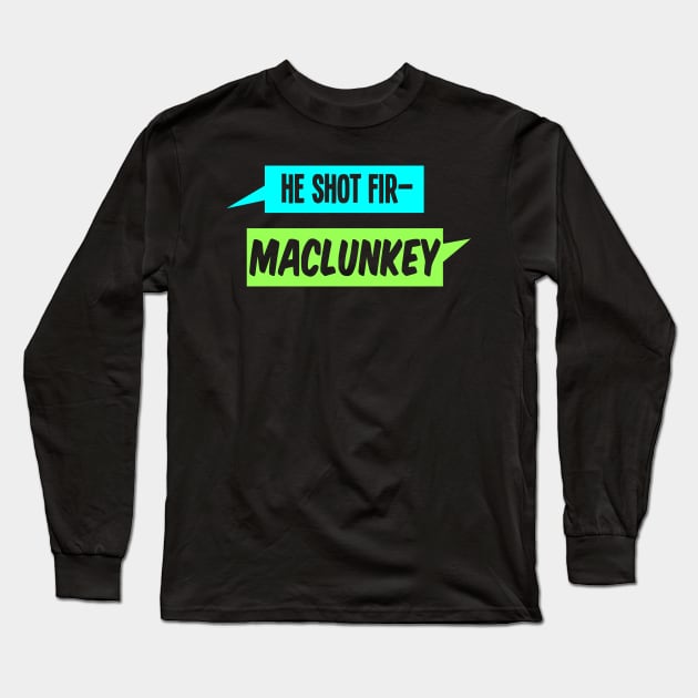 MACLUNKEY Long Sleeve T-Shirt by SeeScotty